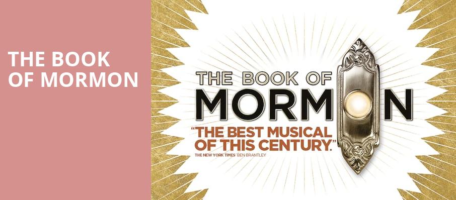 The Book of Mormon, Bristol Hippodrome, Bristol